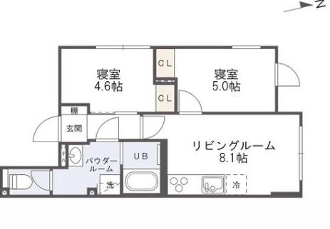 PASEO都立大学 Northの間取り