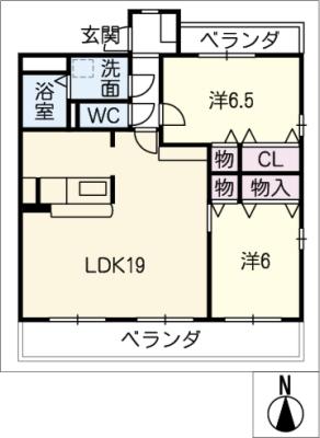 グランブルーの間取り