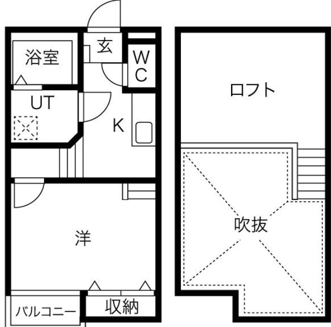 Creo中村日赤弐番館の間取り