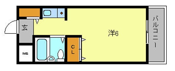 加西市北条町栗田のマンションの間取り