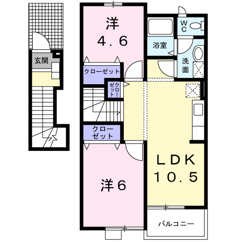 イレブンの間取り