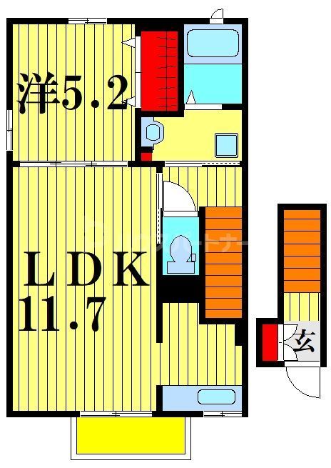 オーブの間取り