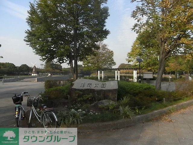 【板橋区舟渡のマンションの公園】