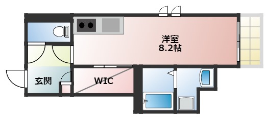 Grandtic　Lanaの間取り