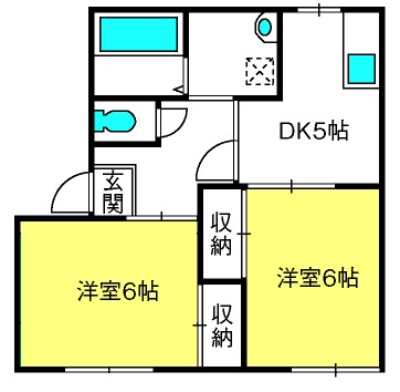 プラスハイツ北本の間取り