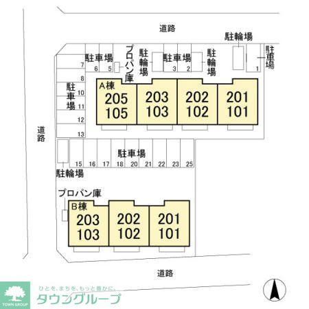 【東松山市大字宮鼻のアパートのその他】