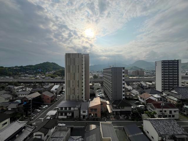 【熊本市中央区新町のマンションの眺望】