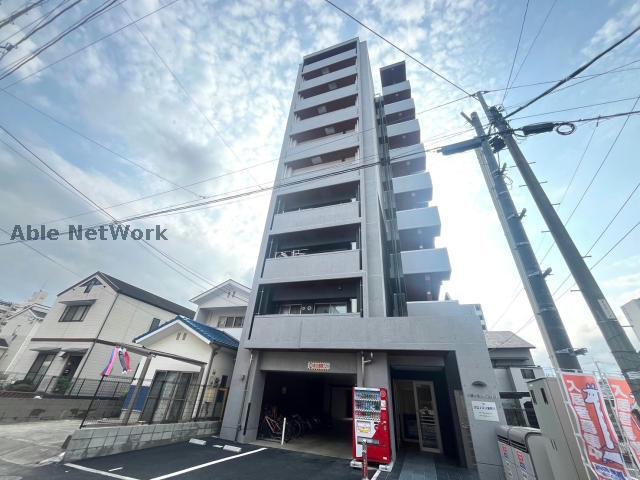 【熊本市中央区新町のマンションの建物外観】