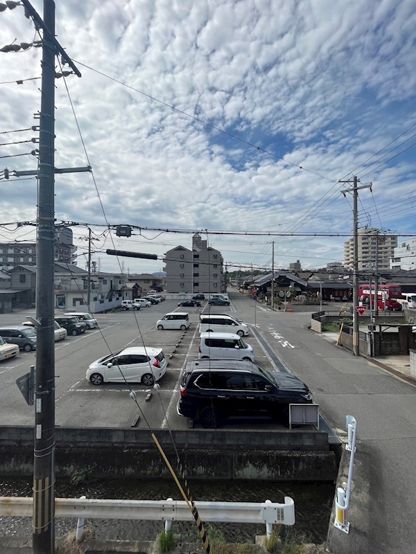 【姫路市栗山町のアパートの眺望】