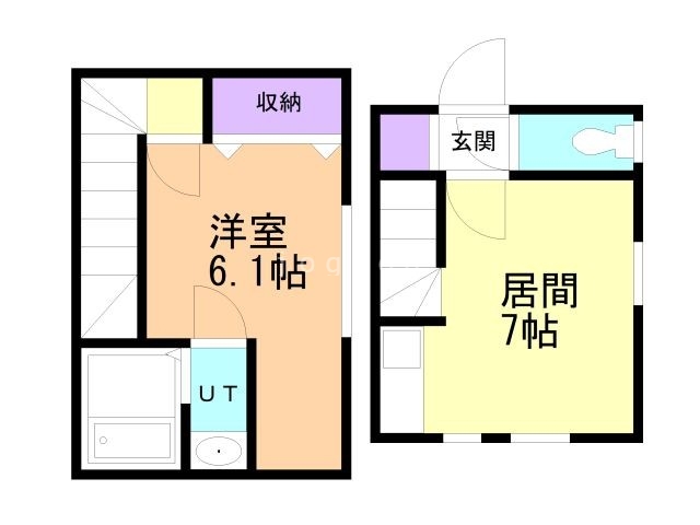 リバティーハイツの間取り