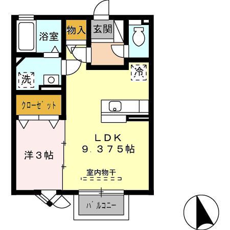 アスターハイツの間取り