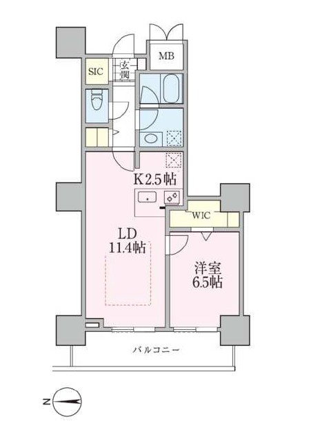 ロイヤルパークスタワー南千住の間取り