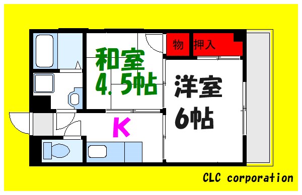 リベラール北葛西の間取り