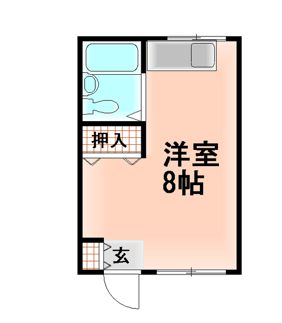 第２伏見コーポの間取り