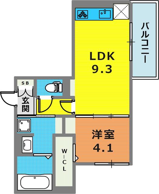 アンベリールの間取り