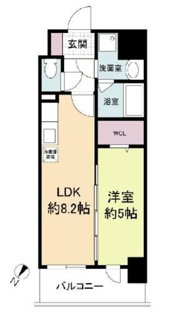 modernpalazzo博多surの間取り