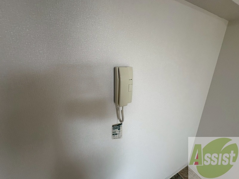 セキュリティ　来客時にはこちらのチャイムが鳴りますよ。