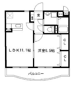 ユーミーSKIIの間取り