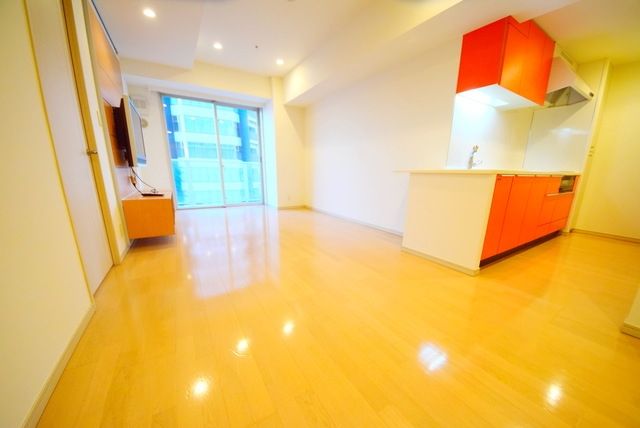 居室・リビング　※ＴＶ撤去予定※ダイノックカラーはネイビーです。