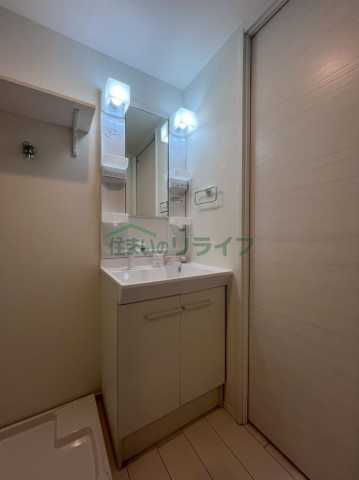 洗面設備　※参考写真です。同じ間取りの別部屋になります。