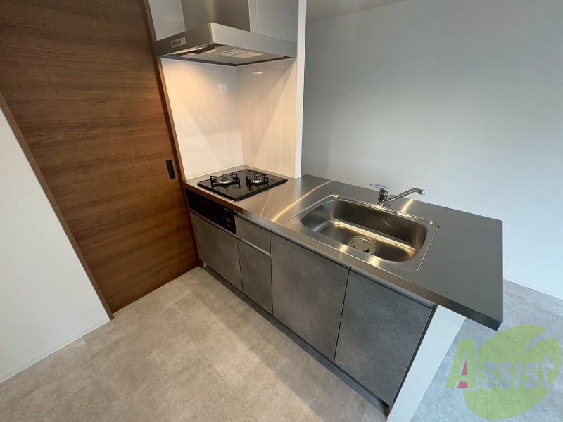 キッチン　システムキッチンなので、すぐお料理に使えます！