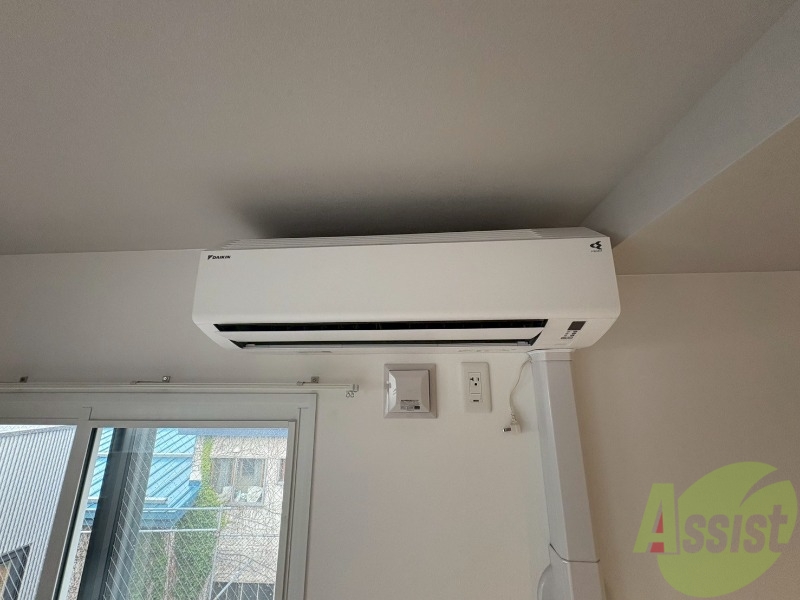 その他設備　エアコンがありますので夏でも快適に過ごせます！