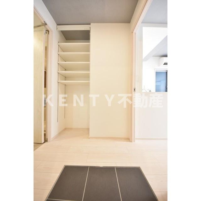 収納　大きなスペースがあり、収納には困りません