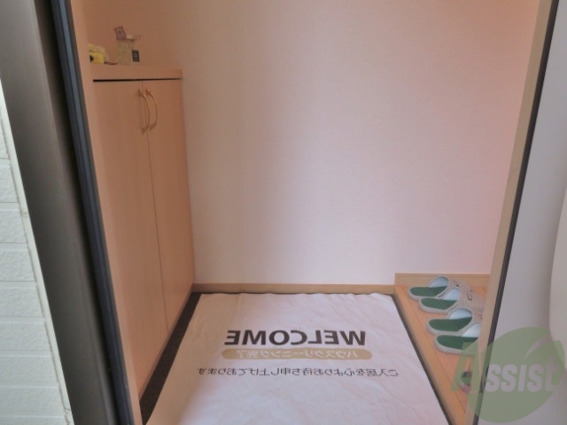 玄関　玄関の様子です。シューズボックスもしっかりあります。