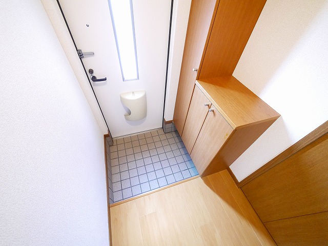 玄関　毎日通る玄関はこちらです