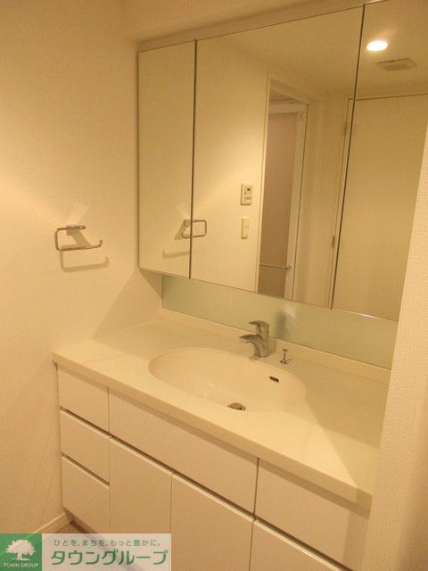 洗面設備　Gタイプ2017年2月撮影 同タイプ509号室の写真です。