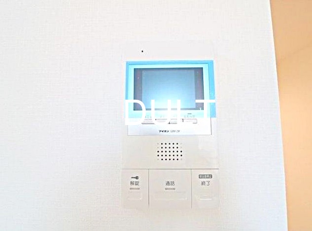 セキュリティ　モニター付きインターホンです。