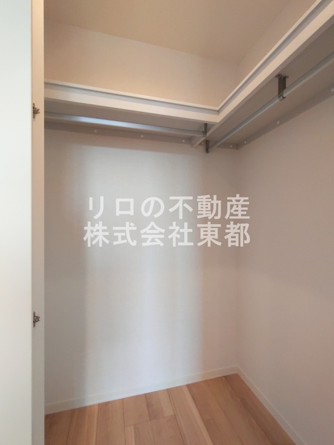 収納　奥行のある収納付です！増えがちな荷物をもスッキリ収納できます