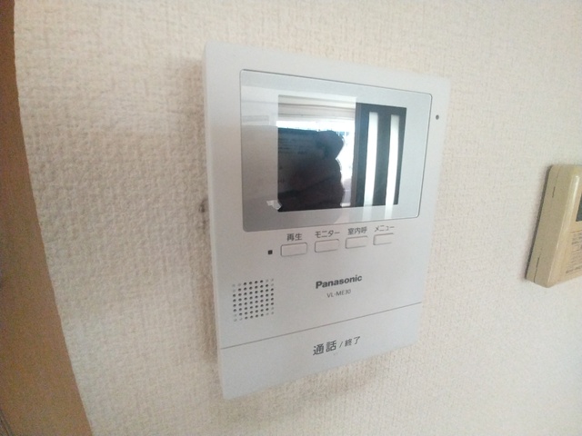 セキュリティ　安全安心のモニター付きインターホン！