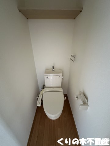 トイレ　ゆったりとした空間のトイレです