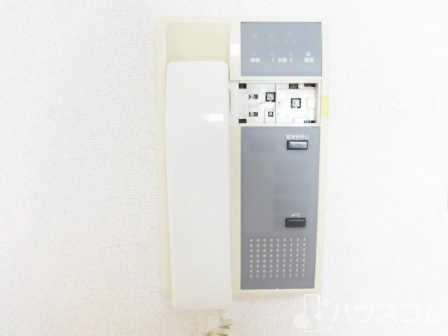 セキュリティ　警報機付きです！