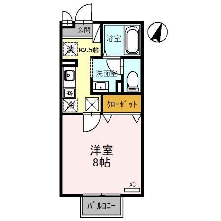 ティアラRoomユキの間取り写真