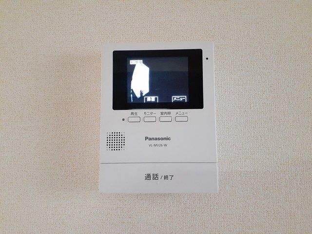 セキュリティ　モニタ付インターホンです。