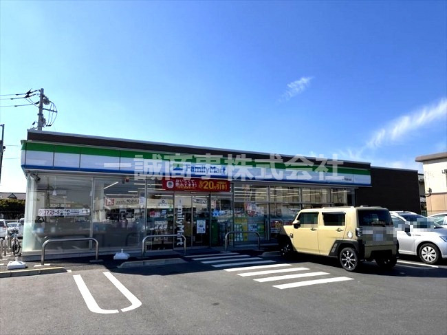 コンビニ　ファミリーマート 水戸笠原北店（コンビニ）まで594m