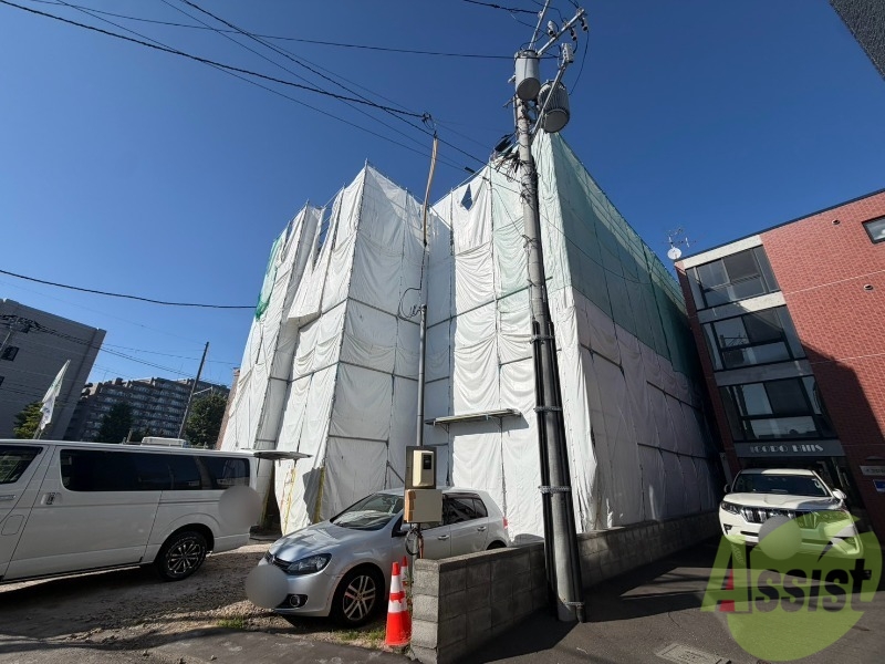 建物外観　札幌市白石区栄通「仮）栄通１７丁目ＭＳ」