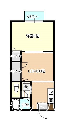 グレイスShima B棟の間取り写真