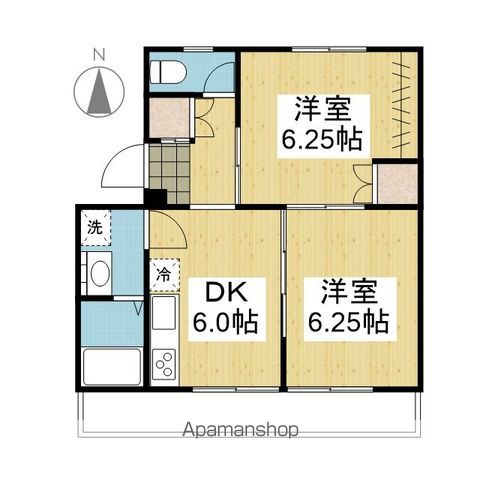 アルト堀江4号棟の間取り写真