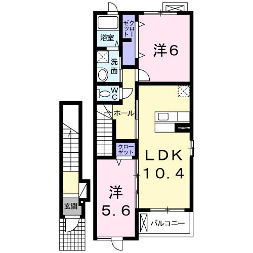 ＪＲ東海道本線 高塚駅 徒歩5分 2階建 築16年の間取り写真