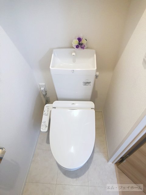 ＪＲ東海道本線 近江八幡駅 徒歩24分 3階建 築6年のトイレ写真