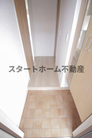 玄関　ゆったりとした玄関です