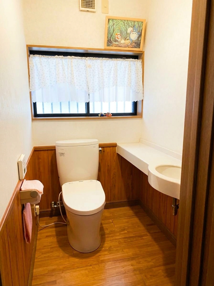 平石貸家のトイレ写真