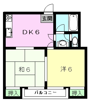 メゾン須屋の間取り