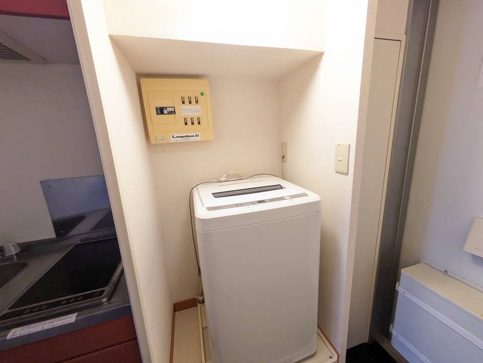 洗面設備　洗濯機置場