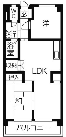 シャイン高鐘の間取り