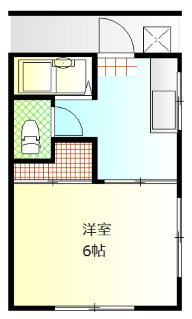 コーポ風穴の間取り