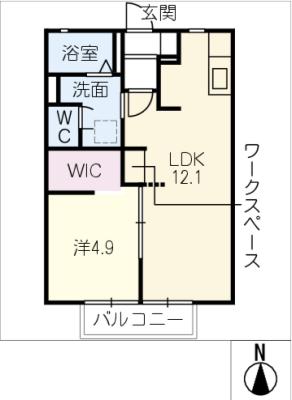 フレグランス・エイトの間取り